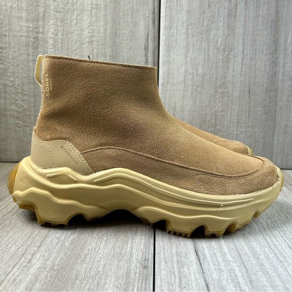 NEW Sorel Kinetic Breakthru Acadia Pull On Side Zip Ankle Boot Womens Size 7.5 - Picture 3 of 11